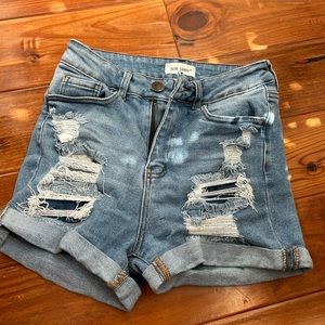 Jean shorts
